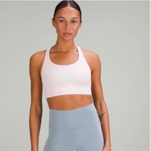 Lululemon Women's 10 Energy Bra Medium Support B-D Cups Training Bra in Pink